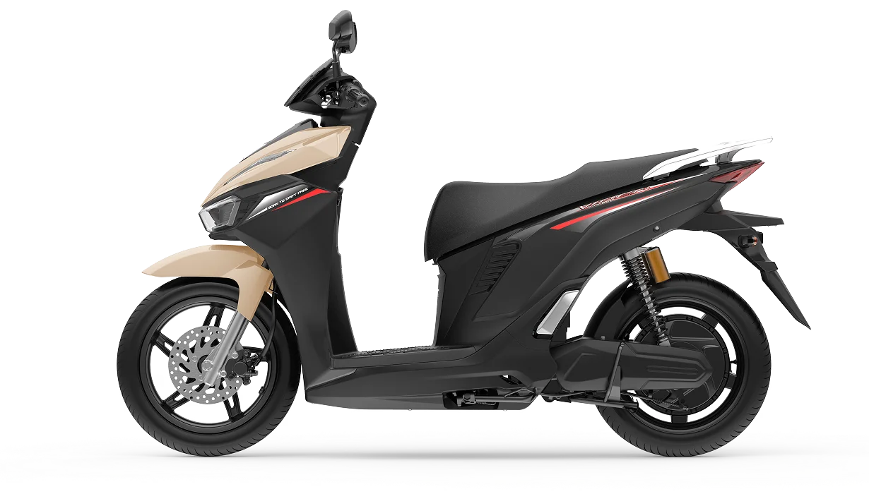 Xe máy điện VinFast Viper màu vàng
