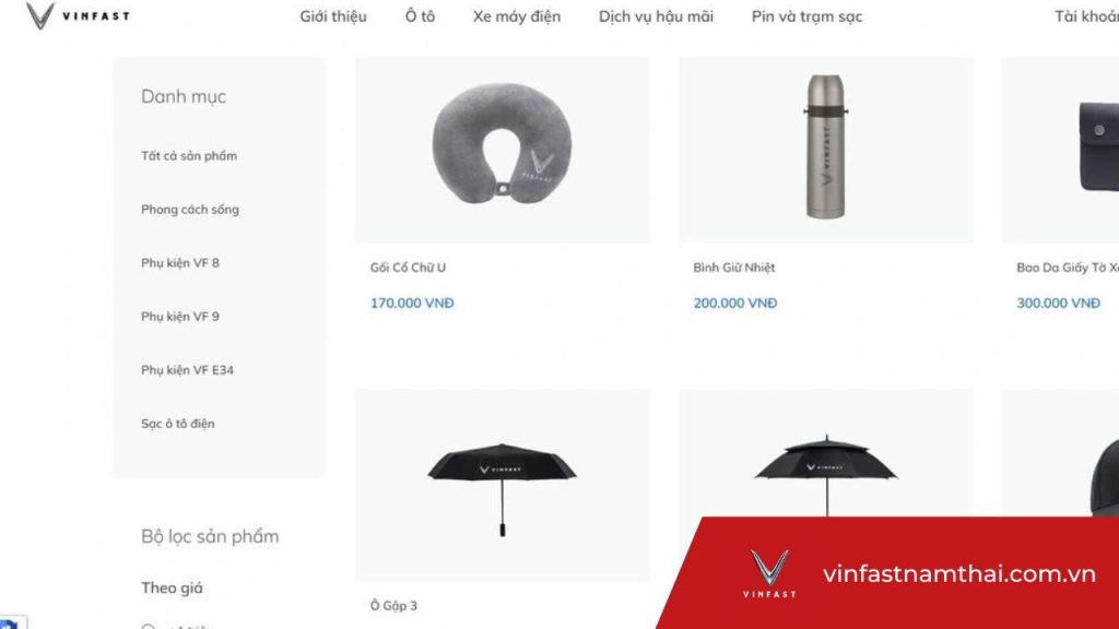 VinFast mở bán phụ kiện chính hãng, có món chỉ từ 170.000 đồng